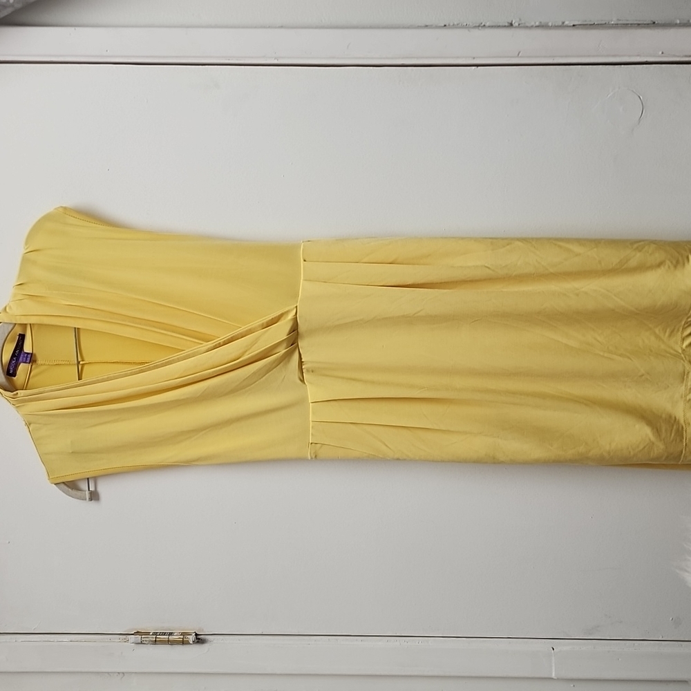 Nicola Antoni Yellow dress